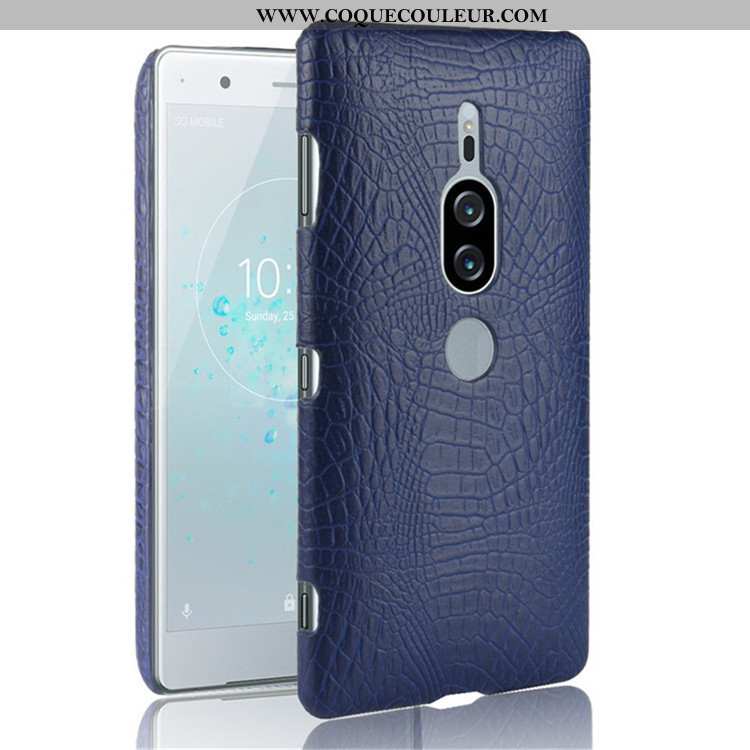 Housse Sony Xperia Xz2 Premium Modèle Fleurie Crocodile Téléphone Portable, Étui Sony Xperia Xz2 Pre