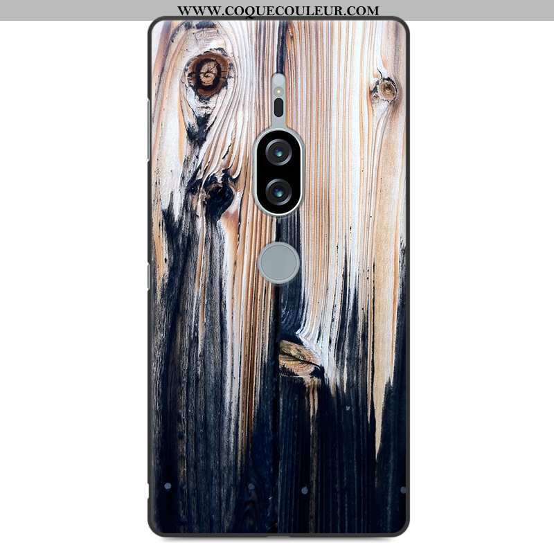 Coque Sony Xperia Xz2 Premium Silicone Gris Coque, Housse Sony Xperia Xz2 Premium Protection Personn