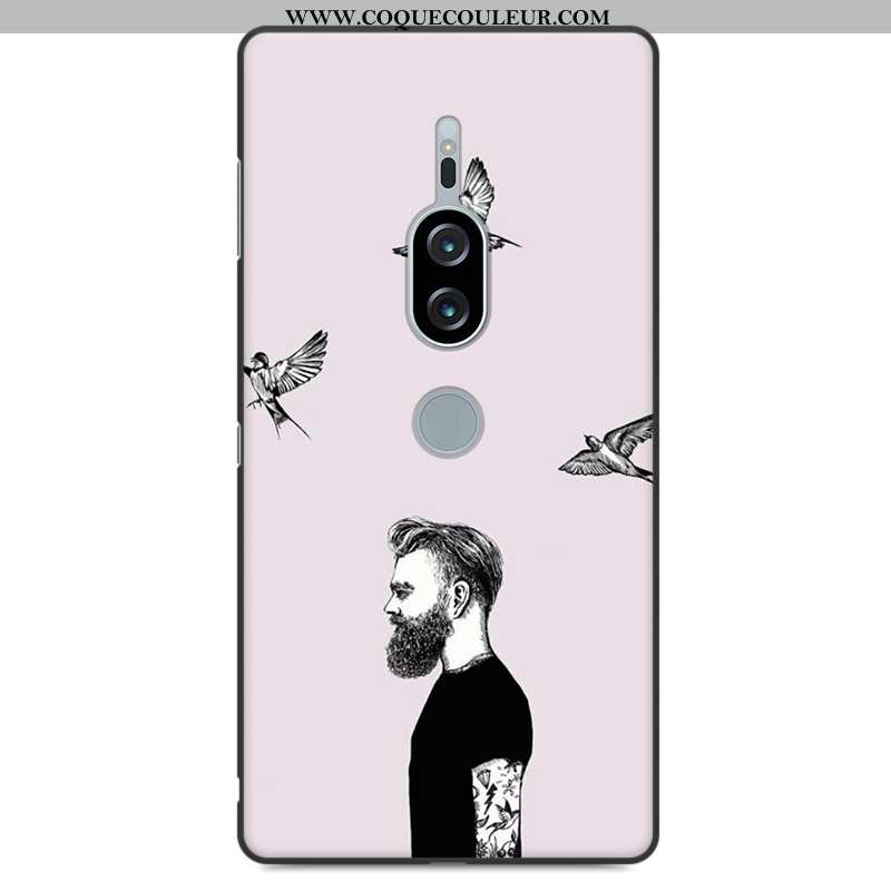 Coque Sony Xperia Xz2 Premium Protection Jaune Étui, Housse Sony Xperia Xz2 Premium Fluide Doux Télé