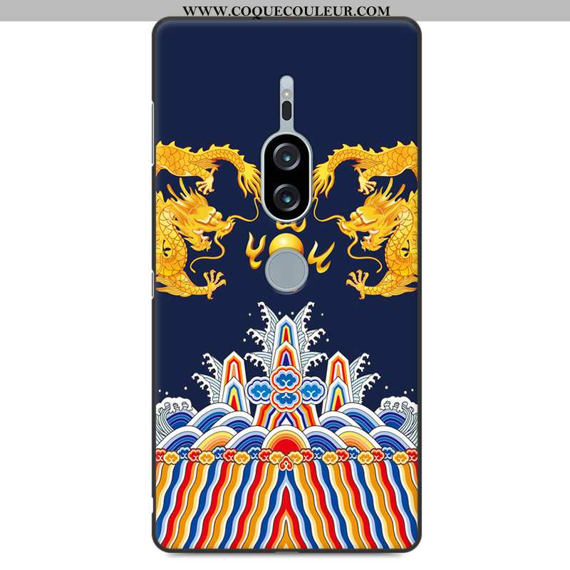 Coque Sony Xperia Xz2 Premium Protection Jaune Étui, Housse Sony Xperia Xz2 Premium Fluide Doux Télé