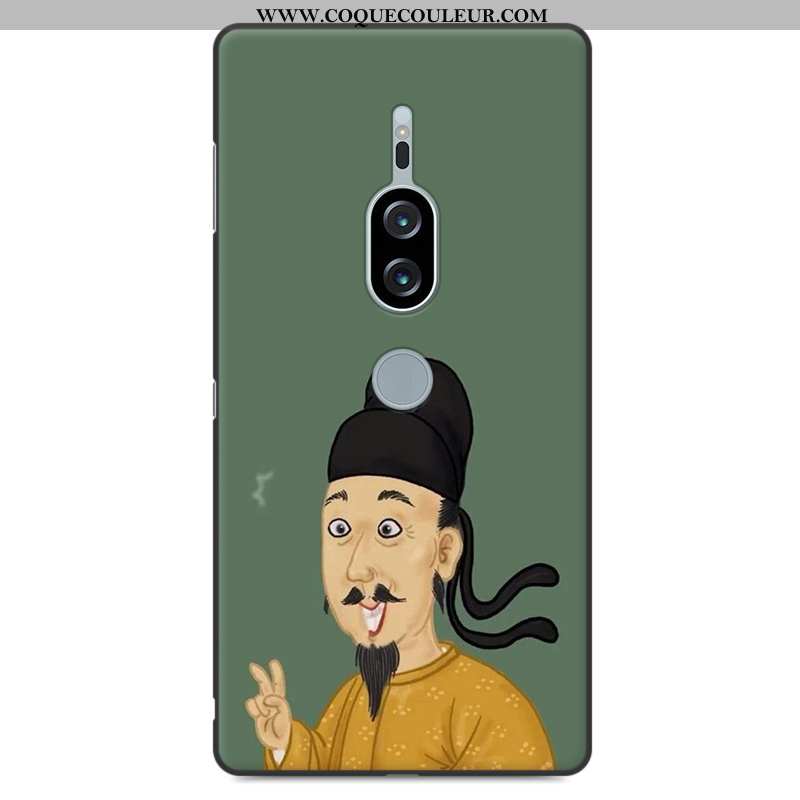 Coque Sony Xperia Xz2 Premium Protection Jaune Étui, Housse Sony Xperia Xz2 Premium Fluide Doux Télé