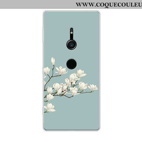 Étui Sony Xperia Xz2 Protection Noir, Coque Sony Xperia Xz2 Dessin Animé Fluide Doux Noir