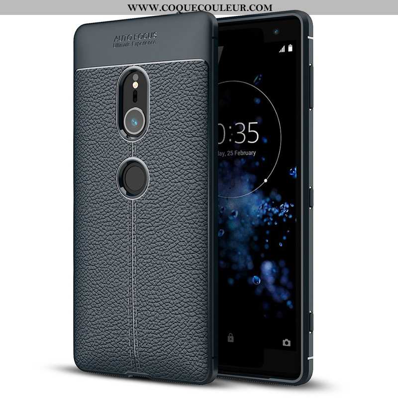 Coque Sony Xperia Xz2 Silicone Tout Compris Fluide Doux, Housse Sony Xperia Xz2 Protection Noir