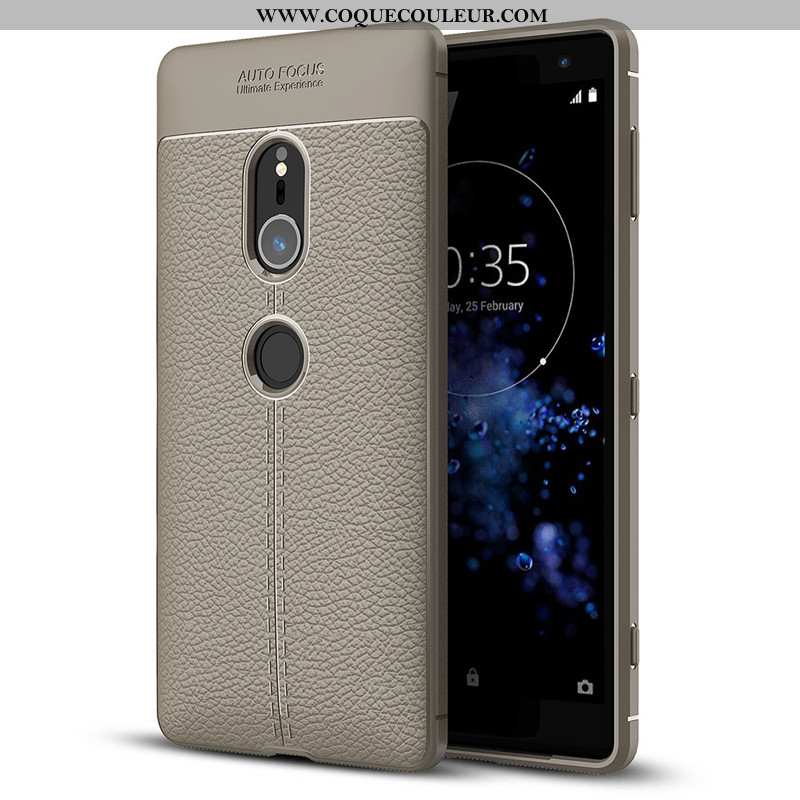 Coque Sony Xperia Xz2 Silicone Tout Compris Fluide Doux, Housse Sony Xperia Xz2 Protection Noir