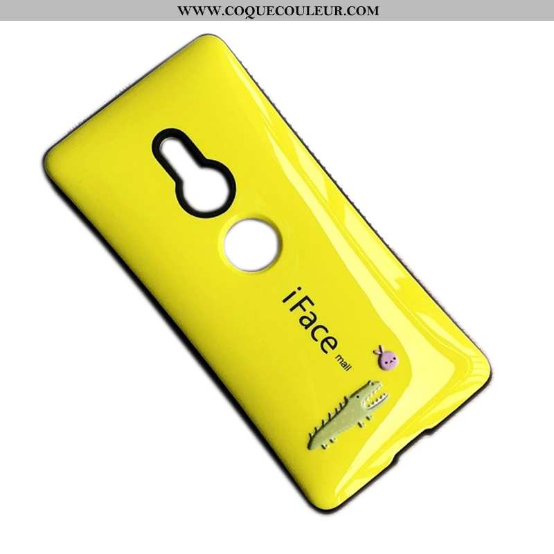 Étui Sony Xperia Xz2 Coque En Silicone Téléphone Portable Jaune, Sony Xperia Xz2 Protection Tout Com