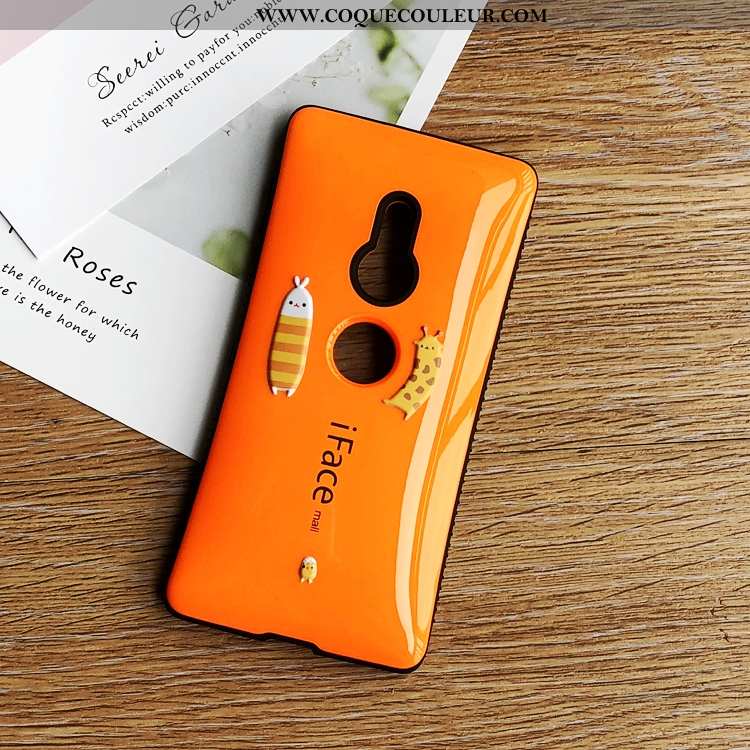 Étui Sony Xperia Xz2 Coque En Silicone Téléphone Portable Jaune, Sony Xperia Xz2 Protection Tout Com