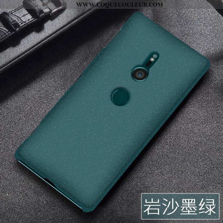 Étui Sony Xperia Xz3 Protection Téléphone Portable Vert, Coque Sony Xperia Xz3 Délavé En Daim Verte