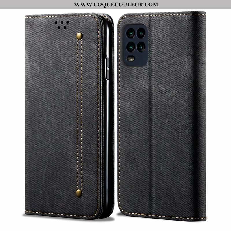 Housse Xiaomi Mi 10 Lite Protection Jeunesse Tout Compris, Étui Xiaomi Mi 10 Lite Cuir Marron