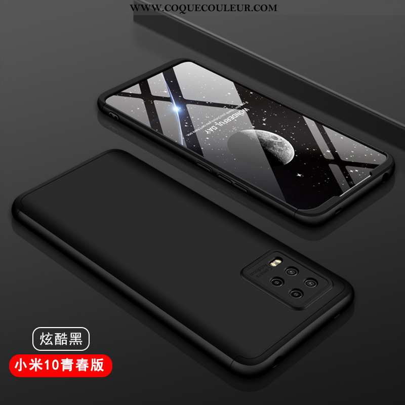 Housse Xiaomi Mi 10 Lite Délavé En Daim Téléphone Portable Coque, Étui Xiaomi Mi 10 Lite Personnalit