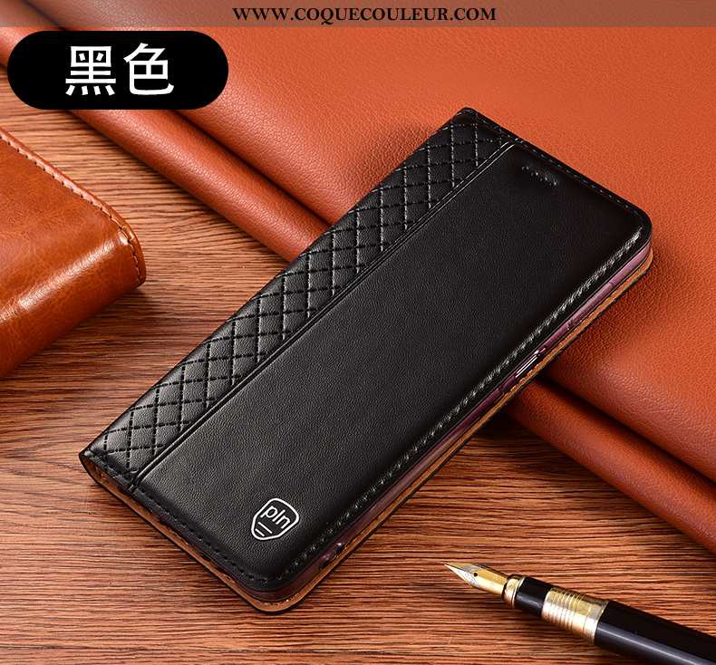 Étui Xiaomi Mi 10 Lite Protection Incassable Tout Compris, Coque Xiaomi Mi 10 Lite Cuir Véritable Ho