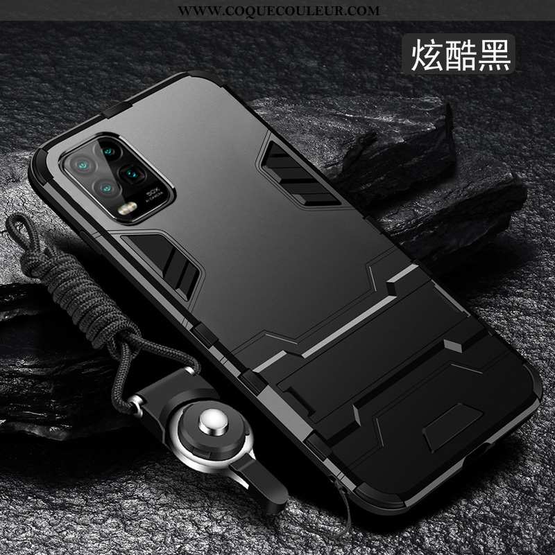 Coque Xiaomi Mi 10 Lite Légère Ballon, Housse Xiaomi Mi 10 Lite Fluide Doux Bleu Marin Bleu Foncé