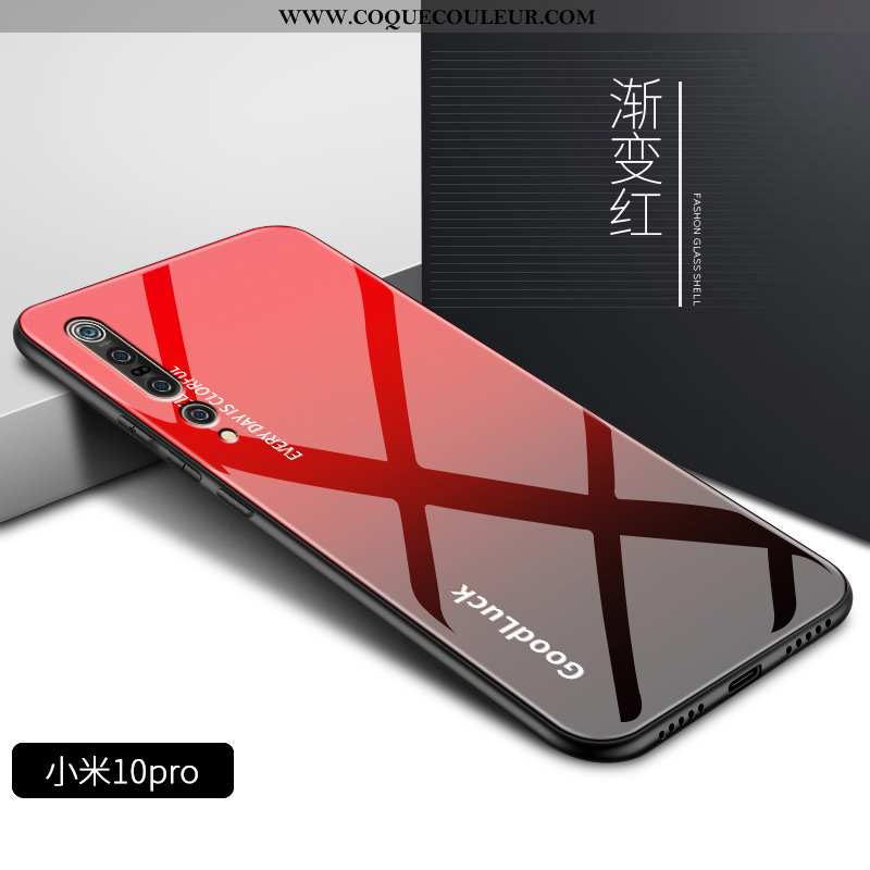 Housse Xiaomi Mi 10 Pro Mode Coque Téléphone Portable, Étui Xiaomi Mi 10 Pro Protection Difficile Ro