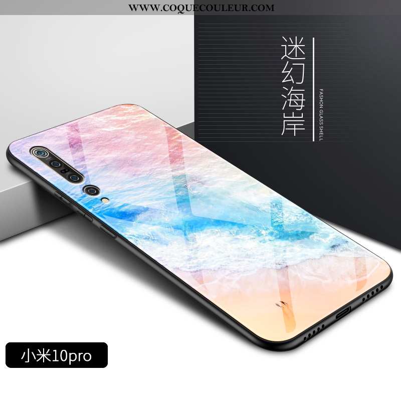 Housse Xiaomi Mi 10 Pro Mode Coque Téléphone Portable, Étui Xiaomi Mi 10 Pro Protection Difficile Ro