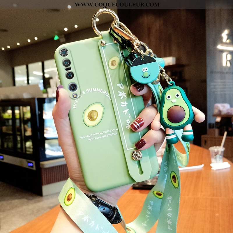 Étui Xiaomi Mi 10 Pro Silicone Vert Petit, Coque Xiaomi Mi 10 Pro Protection Verte