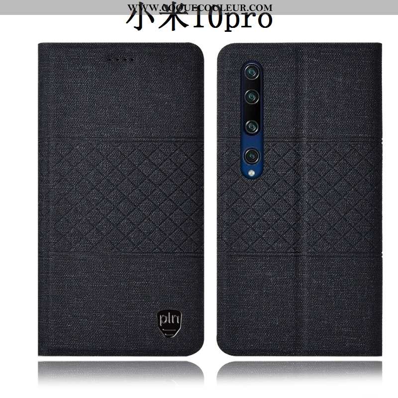 Coque Xiaomi Mi 10 Pro Protection Tout Compris Housse, Housse Xiaomi Mi 10 Pro Cuir Étui Rose