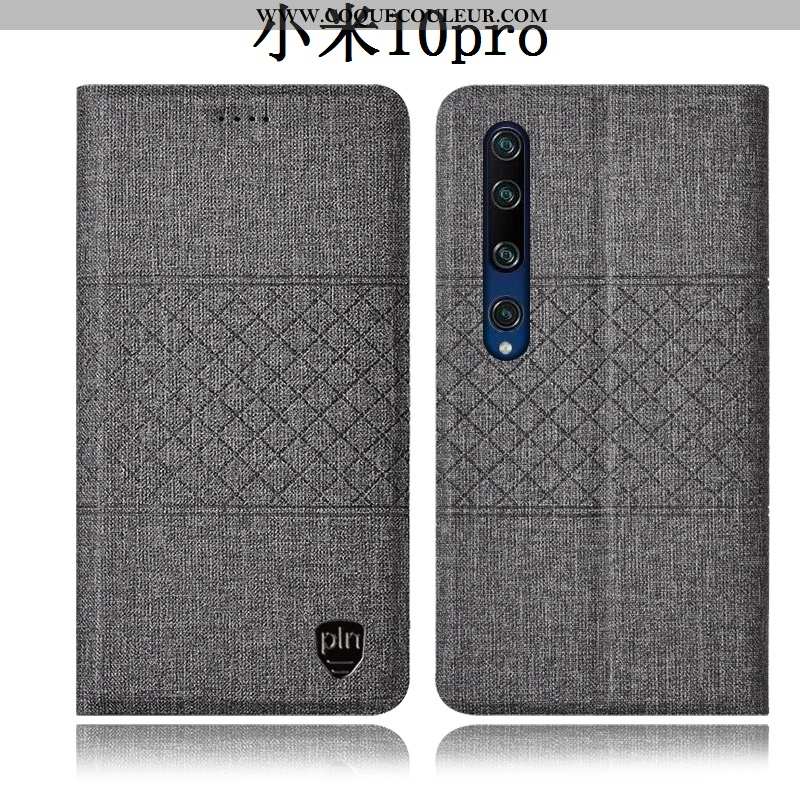 Coque Xiaomi Mi 10 Pro Protection Tout Compris Housse, Housse Xiaomi Mi 10 Pro Cuir Étui Rose