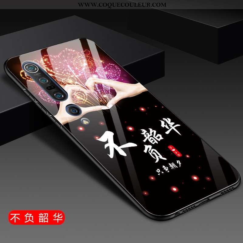 Coque Xiaomi Mi 10 Pro Protection Téléphone Portable Fluide Doux, Housse Xiaomi Mi 10 Pro Verre Déla