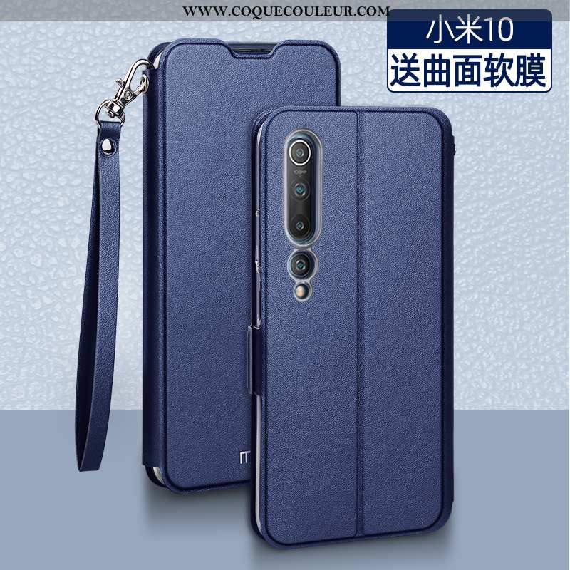 Étui Xiaomi Mi 10 Tendance Jeunesse Téléphone Portable, Coque Xiaomi Mi 10 Légère Incassable Rose