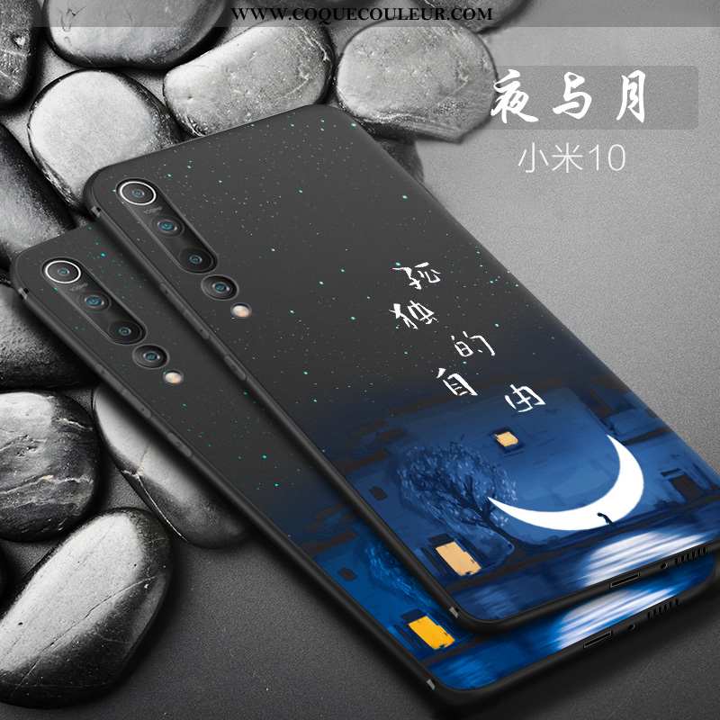 Housse Xiaomi Mi 10 Délavé En Daim Protection Tout Compris, Étui Xiaomi Mi 10 Tendance Incassable No