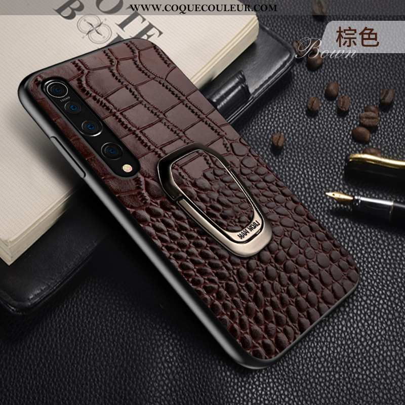 Housse Xiaomi Mi 10 Légère Ultra Nouveau, Étui Xiaomi Mi 10 Protection Personnalité Marron