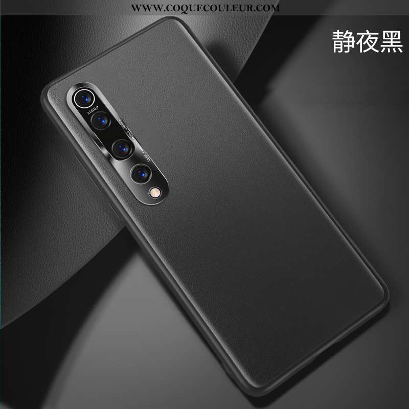 Housse Xiaomi Mi 10 Tendance Petit Luxe, Étui Xiaomi Mi 10 Légère Verte