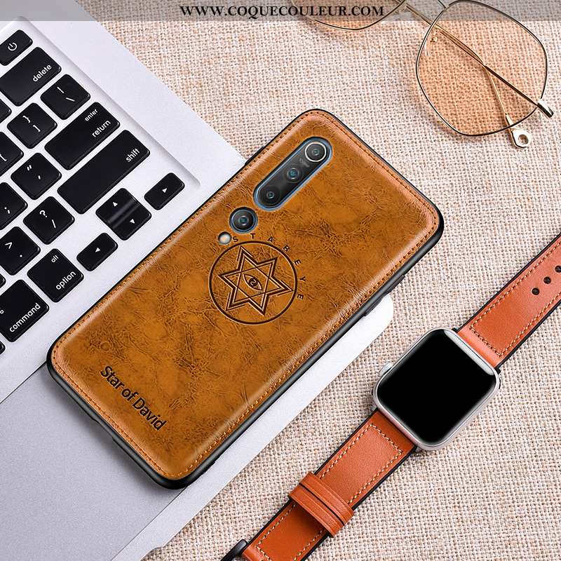 Coque Xiaomi Mi 10 Tendance Étui Fluide Doux, Housse Xiaomi Mi 10 Légère Verte