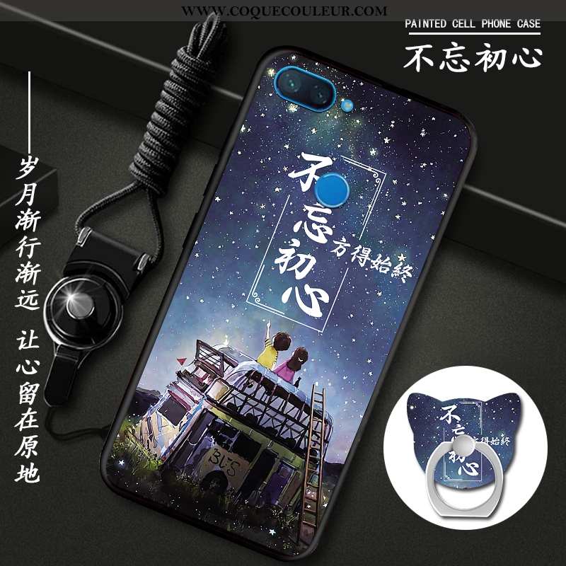 Coque Xiaomi Mi 8 Lite Tendance Tout Compris Coque, Housse Xiaomi Mi 8 Lite Fluide Doux Étui Violet