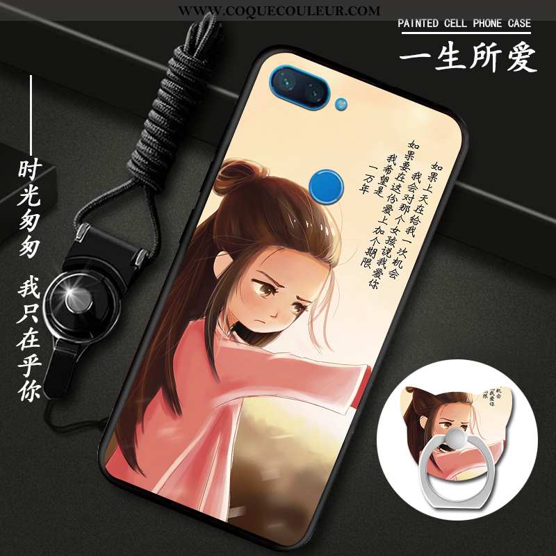 Coque Xiaomi Mi 8 Lite Tendance Tout Compris Coque, Housse Xiaomi Mi 8 Lite Fluide Doux Étui Violet