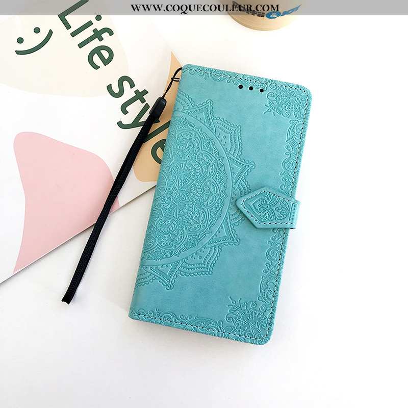 Étui Xiaomi Mi 8 Lite Cuir Petit Téléphone Portable, Coque Xiaomi Mi 8 Lite Tout Compris Rose