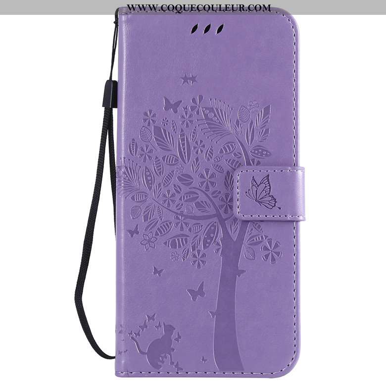 Coque Xiaomi Mi 8 Lite Cuir Téléphone Portable Dessin Animé, Housse Xiaomi Mi 8 Lite Protection Peti