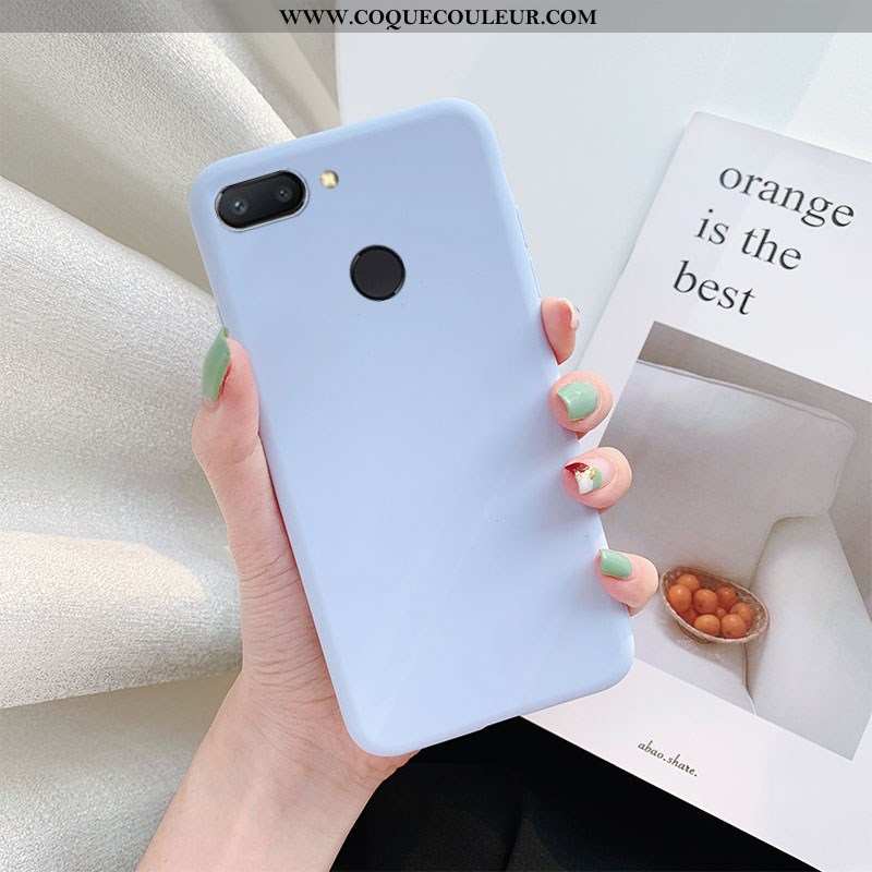 Coque Xiaomi Mi 8 Lite Cuir Petit, Housse Xiaomi Mi 8 Lite Étui Jaune