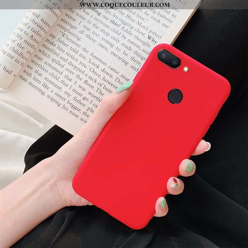 Coque Xiaomi Mi 8 Lite Cuir Petit, Housse Xiaomi Mi 8 Lite Étui Jaune