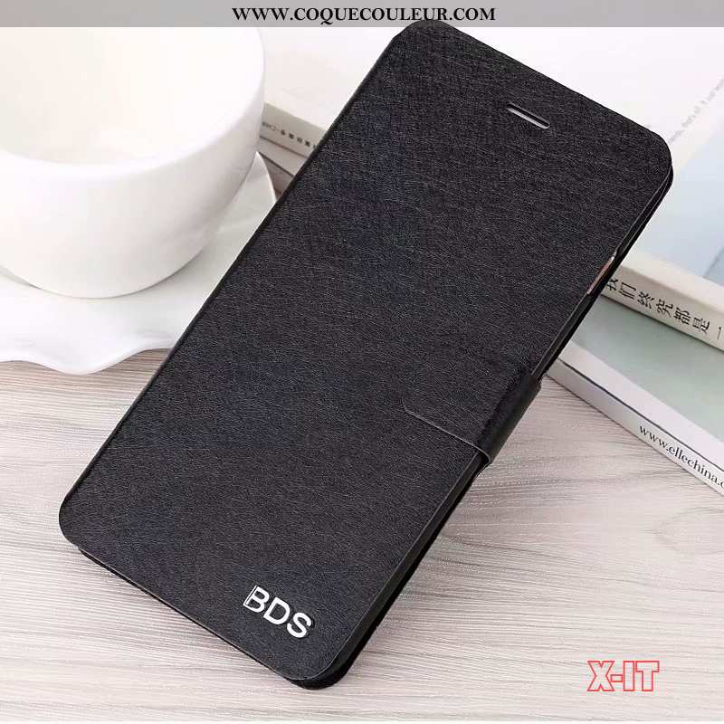 Housse Xiaomi Mi 8 Lite Protection Incassable Coque, Étui Xiaomi Mi 8 Lite Cuir Jeunesse Rose