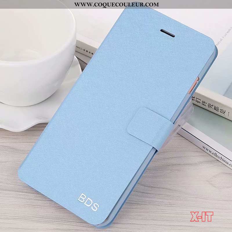 Housse Xiaomi Mi 8 Lite Protection Incassable Coque, Étui Xiaomi Mi 8 Lite Cuir Jeunesse Rose