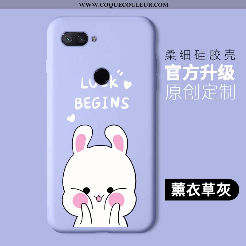 Housse Xiaomi Mi 8 Lite Protection Tout Compris Silicone, Étui Xiaomi Mi 8 Lite Dessin Animé Jeuness