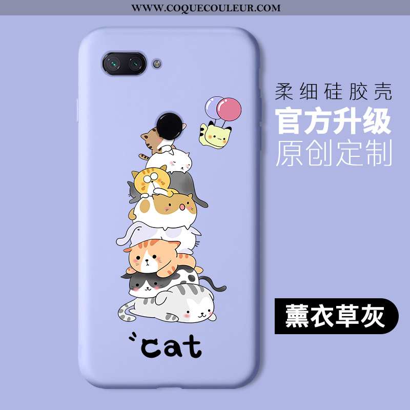 Housse Xiaomi Mi 8 Lite Protection Tout Compris Silicone, Étui Xiaomi Mi 8 Lite Dessin Animé Jeuness