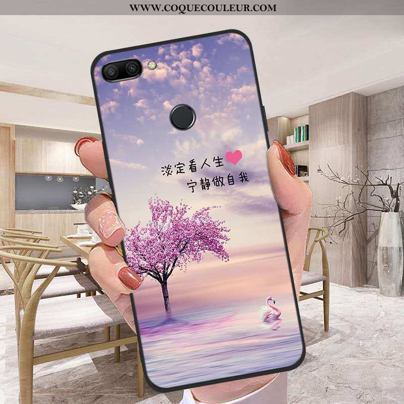 Étui Xiaomi Mi 8 Lite Protection Jeunesse Ornements Suspendus, Coque Xiaomi Mi 8 Lite Délavé En Daim