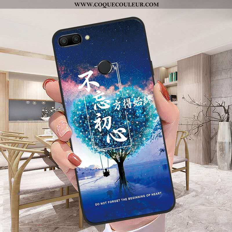 Étui Xiaomi Mi 8 Lite Protection Jeunesse Ornements Suspendus, Coque Xiaomi Mi 8 Lite Délavé En Daim