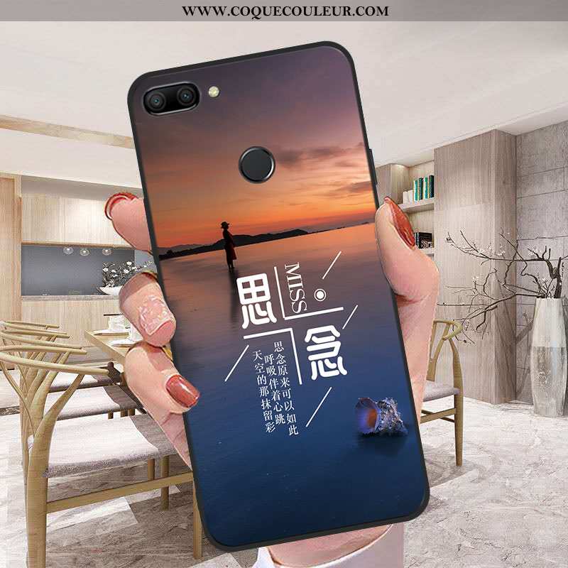 Étui Xiaomi Mi 8 Lite Protection Jeunesse Ornements Suspendus, Coque Xiaomi Mi 8 Lite Délavé En Daim