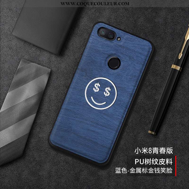 Coque Xiaomi Mi 8 Lite Modèle Fleurie Difficile Coque, Housse Xiaomi Mi 8 Lite Fluide Doux Créatif B