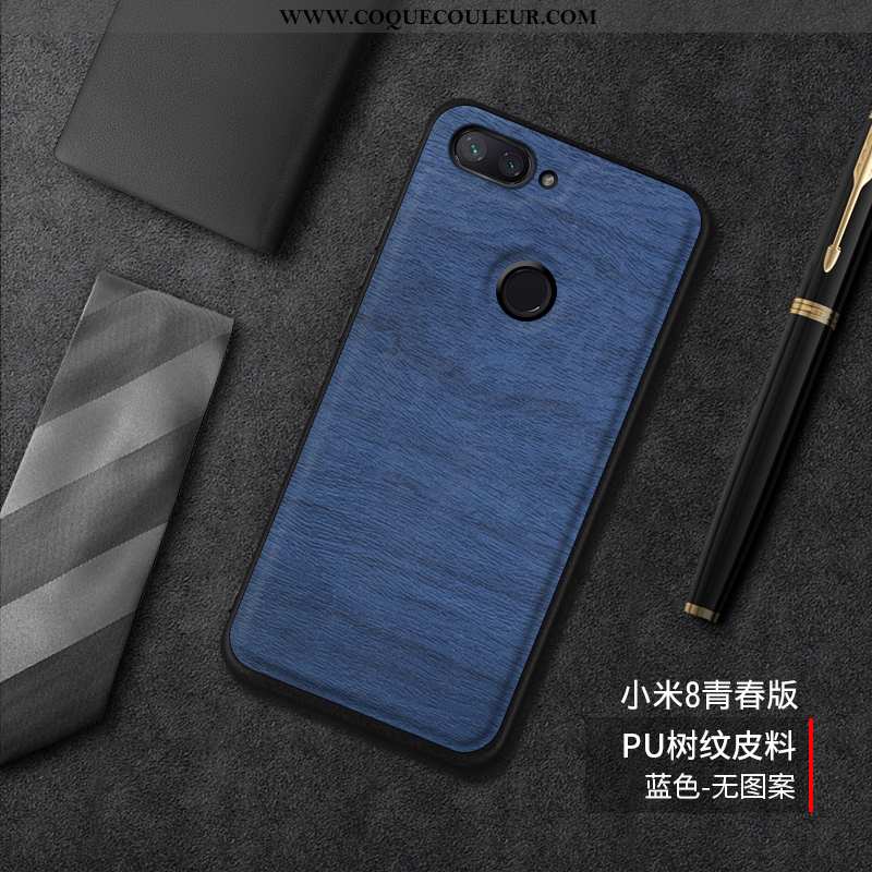 Coque Xiaomi Mi 8 Lite Modèle Fleurie Difficile Coque, Housse Xiaomi Mi 8 Lite Fluide Doux Créatif B