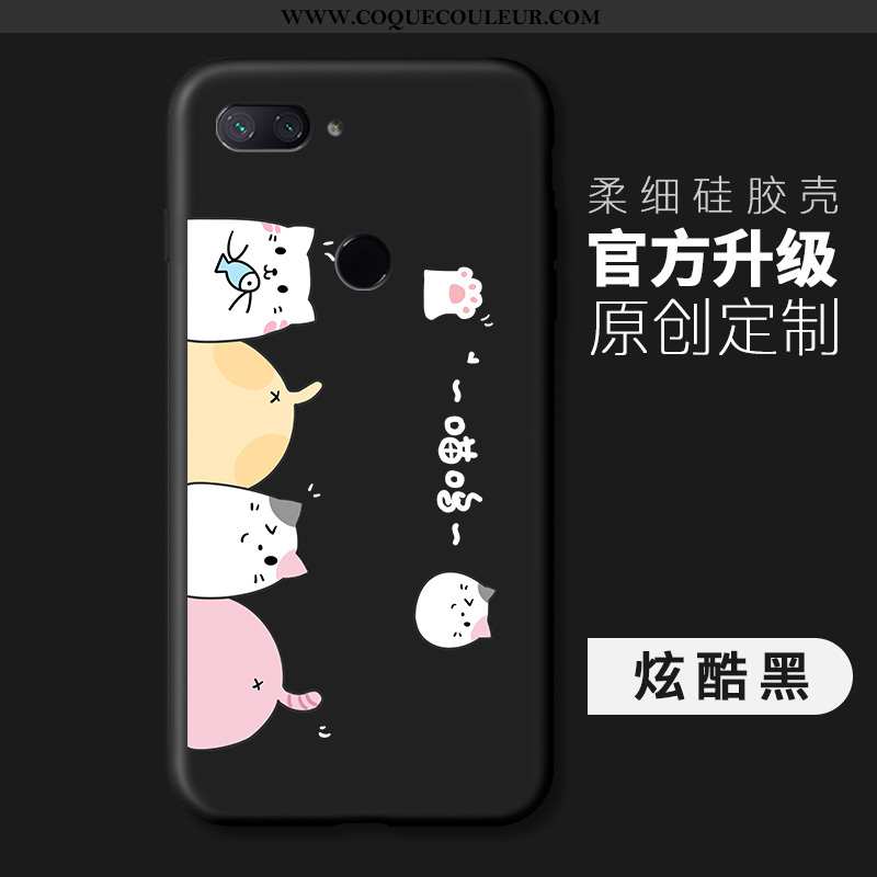 Coque Xiaomi Mi 8 Lite Mode Personnalité Rose, Housse Xiaomi Mi 8 Lite Protection Légères Rose