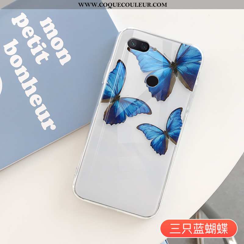 Coque Xiaomi Mi 8 Lite Charmant Amoureux Personnalité, Housse Xiaomi Mi 8 Lite Légère Rose