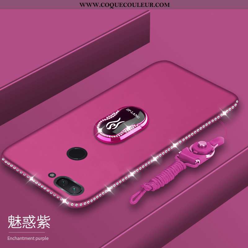 Étui Xiaomi Mi 8 Lite Ornements Suspendus Incassable Protection, Coque Xiaomi Mi 8 Lite Tendance Dél