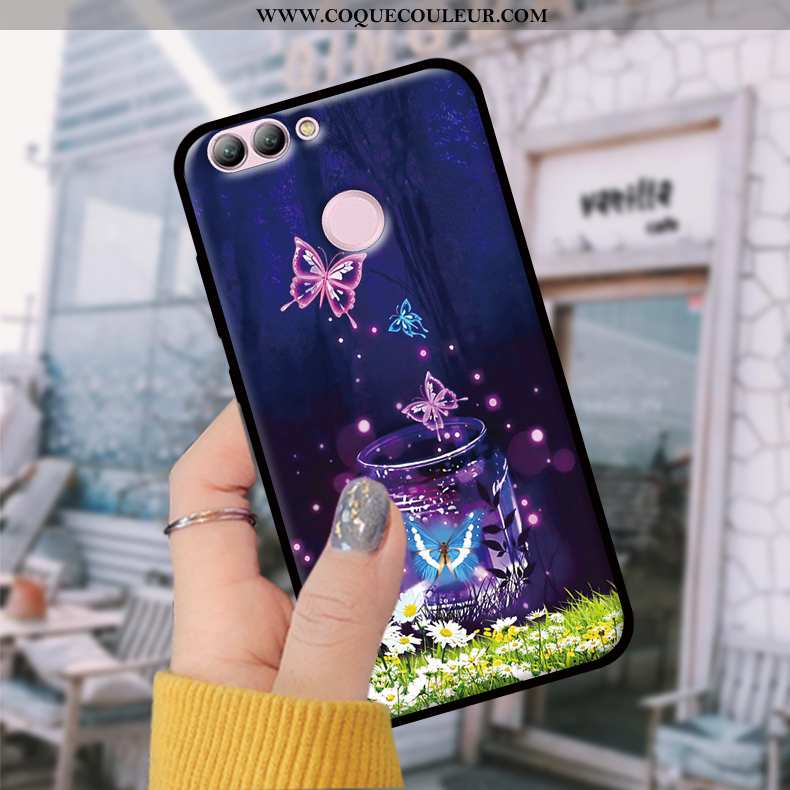 Étui Xiaomi Mi 8 Lite Tendance Coque Petit, Xiaomi Mi 8 Lite Fluide Doux Violet