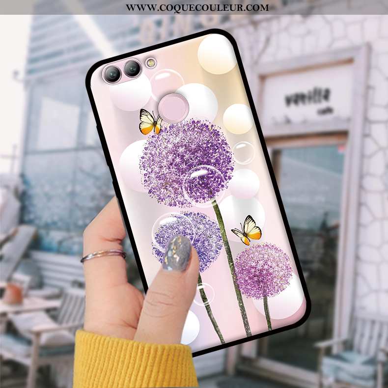 Étui Xiaomi Mi 8 Lite Tendance Coque Petit, Xiaomi Mi 8 Lite Fluide Doux Violet