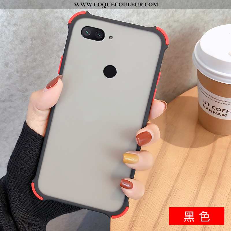 Étui Xiaomi Mi 8 Lite Personnalité Délavé En Daim Coque, Coque Xiaomi Mi 8 Lite Créatif Difficile Ve