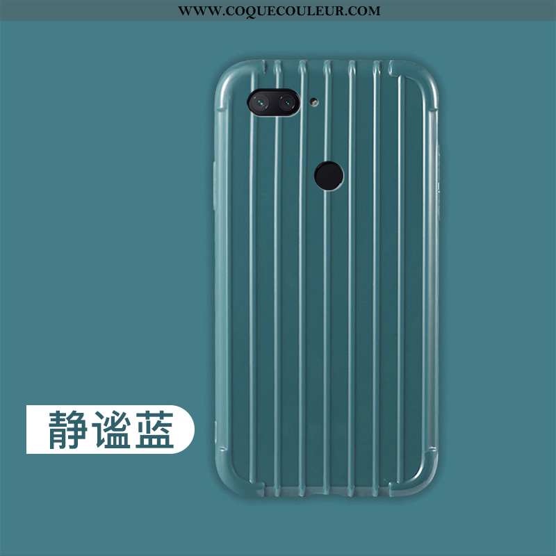 Coque Xiaomi Mi 8 Lite Tendance Simple Protection, Housse Xiaomi Mi 8 Lite Légère Incassable Jaune