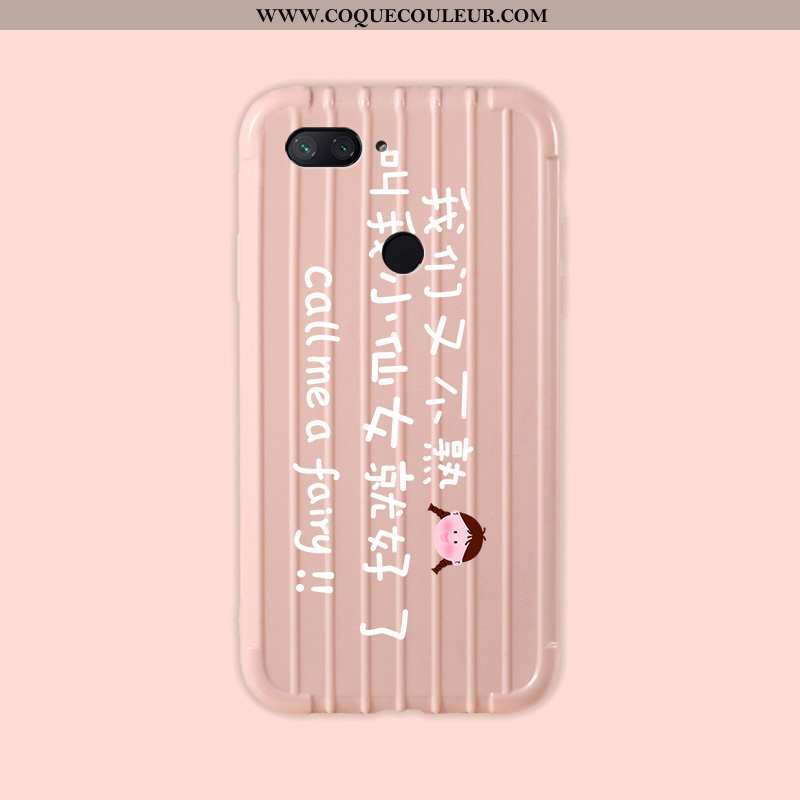 Étui Xiaomi Mi 8 Lite Fluide Doux Simple, Coque Xiaomi Mi 8 Lite Silicone Voyage Verte