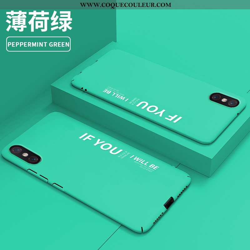 Étui Xiaomi Mi 8 Pro Modèle Fleurie Tendance Petit, Coque Xiaomi Mi 8 Pro Protection Incassable Vert